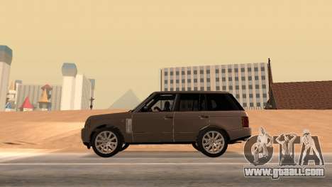 Range Rover Supercharged (YuceL) for GTA San Andreas