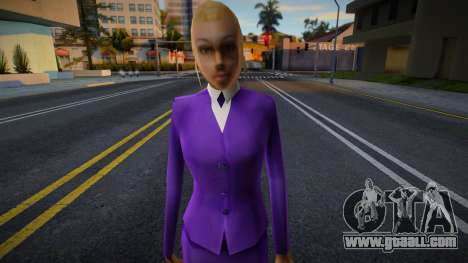 Stewardess from the Cutscene for GTA San Andreas