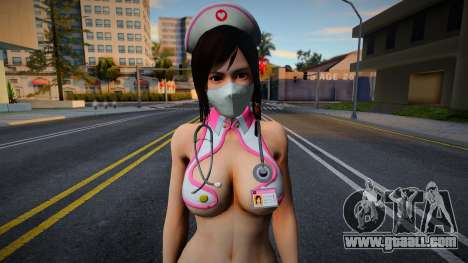 Kokoro Nurse Bikini Sexy for GTA San Andreas