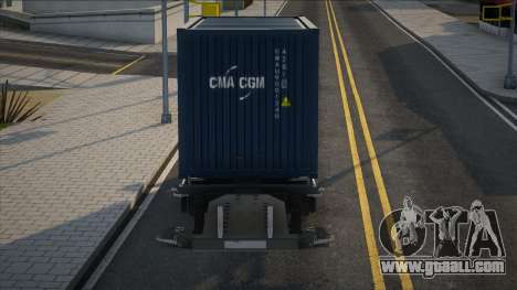 Port Cargo Trailer for GTA San Andreas