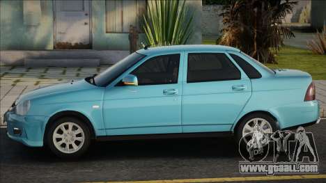 Lada Priora [Blue Edit] for GTA San Andreas