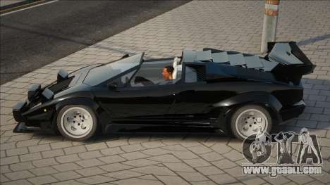 Lamborghini Countach QV [Black CCD] for GTA San Andreas