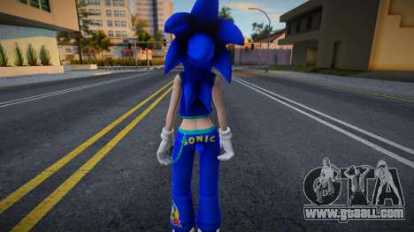 PDFT Hatsune Miku Sonic Style v1 for GTA San Andreas