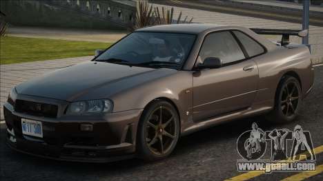 Nissan Skyline GTR-34 [Place] for GTA San Andreas