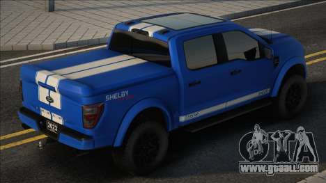Ford F-150 Shelby 2023 Blue for GTA San Andreas