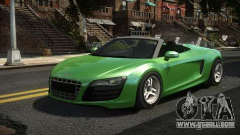 Audi R8 FT Roadster for GTA 4
