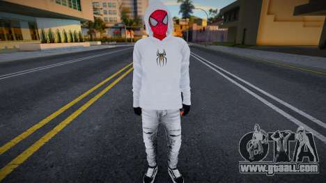 Skin Spiderman Gangster for GTA San Andreas