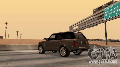 Range Rover Supercharged (YuceL) for GTA San Andreas