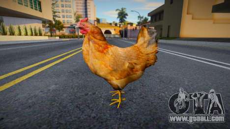 Chicken v8 for GTA San Andreas