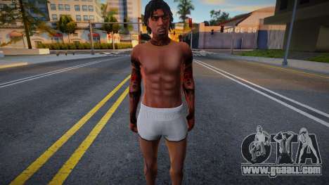 Skin Man beach v3 for GTA San Andreas