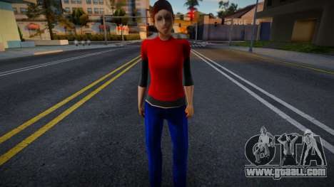 Claire 2 from Resident Evil (SA Style) for GTA San Andreas