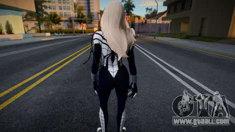 Blonde in Spider-Man outfit for GTA San Andreas