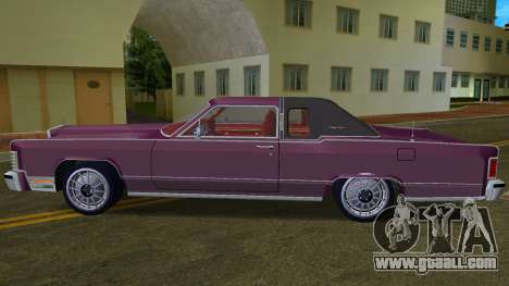 Lincoln Town Coupe for GTA Vice City