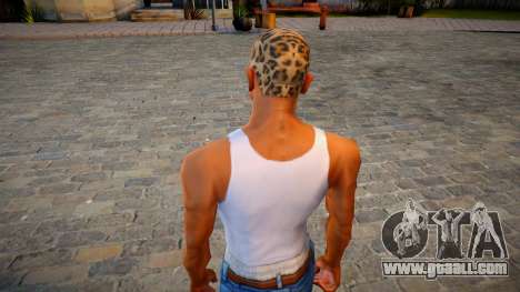 Leopard Print Hair for GTA San Andreas