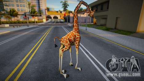 Melman de Madagascar de Game Cube for GTA San Andreas