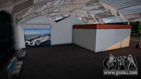 Stylish garage in SF for GTA San Andreas