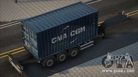 Port Cargo Trailer for GTA San Andreas