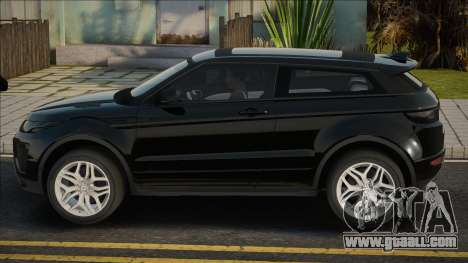 Range Rover Evoque Black for GTA San Andreas