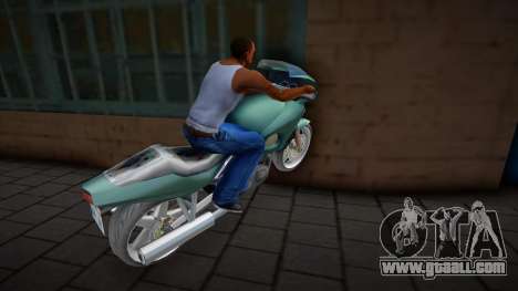 Don't fall off the bike for GTA San Andreas