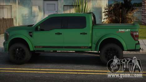Ford F-150 Shelby 2023 Green for GTA San Andreas
