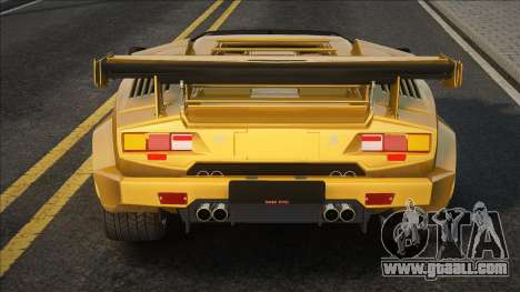 Lamborghini Countach QV [Yellow] for GTA San Andreas