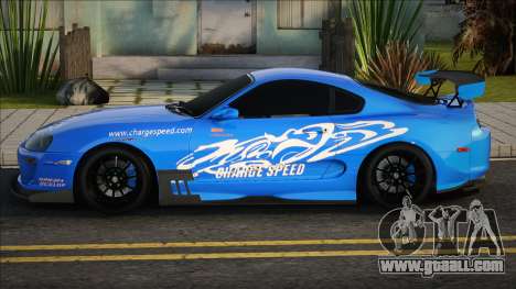 Toyota Supra Blue for GTA San Andreas