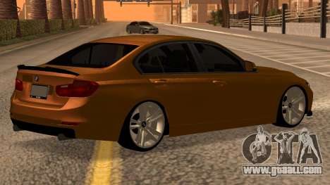 BMW M3 F30 V3 (YuceL) for GTA San Andreas