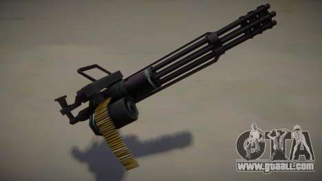 Revamped Minigun for GTA San Andreas
