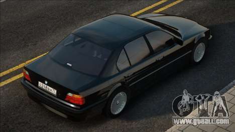 BMW 750i E38 [Black] for GTA San Andreas