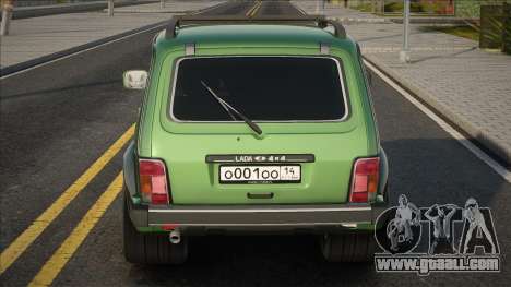 VAZ 2121 Green for GTA San Andreas