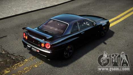 Nissan Skyline R34 GT-R MS for GTA 4