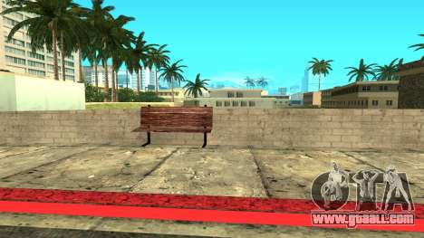 Loft Bench for GTA San Andreas