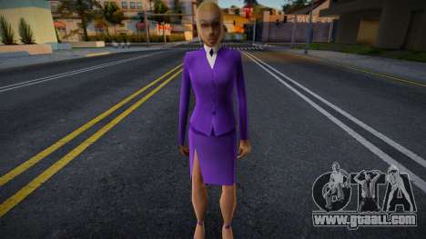 Stewardess from the Cutscene for GTA San Andreas