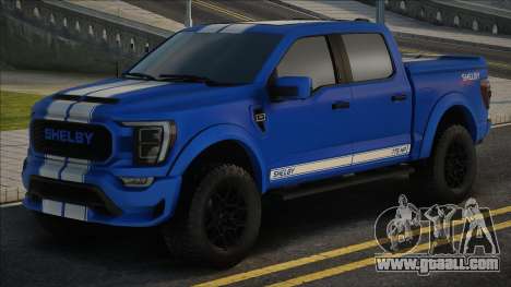 Ford F-150 Shelby 2023 Blue for GTA San Andreas
