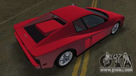 Ferrari Testarossa for GTA Vice City