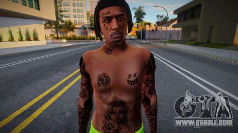 Skin Man beach v4 for GTA San Andreas