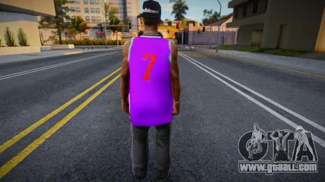 Grove ST (Ballas Outfit) v3 for GTA San Andreas