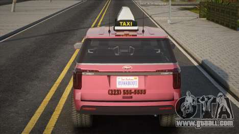 GTA V Vapid Aleutian Taxi for GTA San Andreas