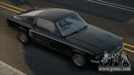 Ford Mustang [Black] for GTA San Andreas