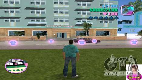 New Clothes Pickup for GTA Vice City