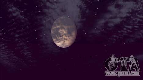 Venus instead of the moon for GTA San Andreas