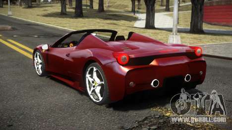 Ferrari 458 I-Roadster for GTA 4