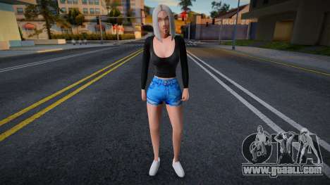 Annelis Hohenzollern Shorti for GTA San Andreas