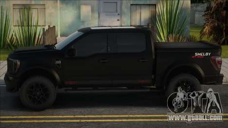 Ford F-150 Shelby 2023 Black for GTA San Andreas