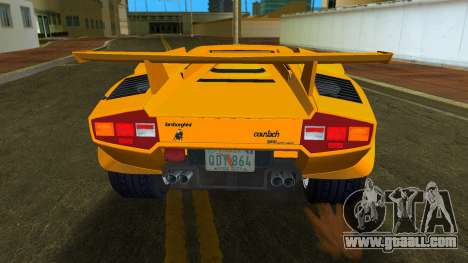 Lamborghini Countach 5000 for GTA Vice City