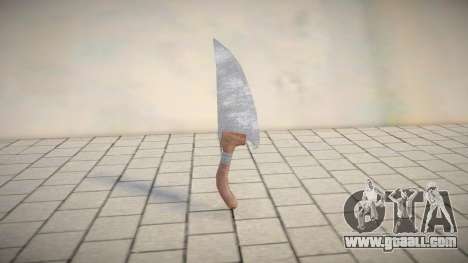 Butcher's Knife v4 for GTA San Andreas