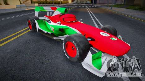 Francesco Bernoulli de Cars 2 for GTA San Andreas