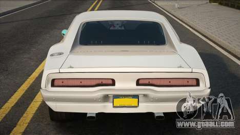 Dodge Charger RT 1970 White for GTA San Andreas