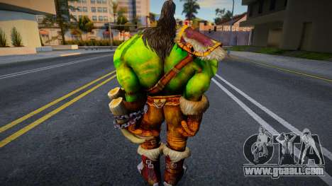 Grom Hellscream Warcraft 3 Reforged for GTA San Andreas