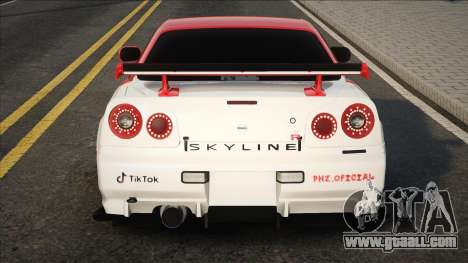 Nissan Skyline R34 Tun for GTA San Andreas